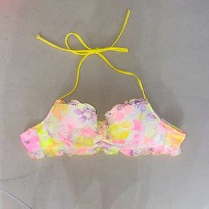 Victoria’s Secret colorful Bikini top. 32B
